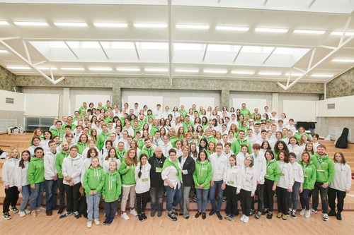 Участники первого Экологического лагеря ПАО «Газпром»
