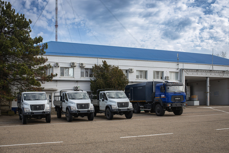 26 машин поступило в автопарк ООО «Газпром добыча Краснодар»
