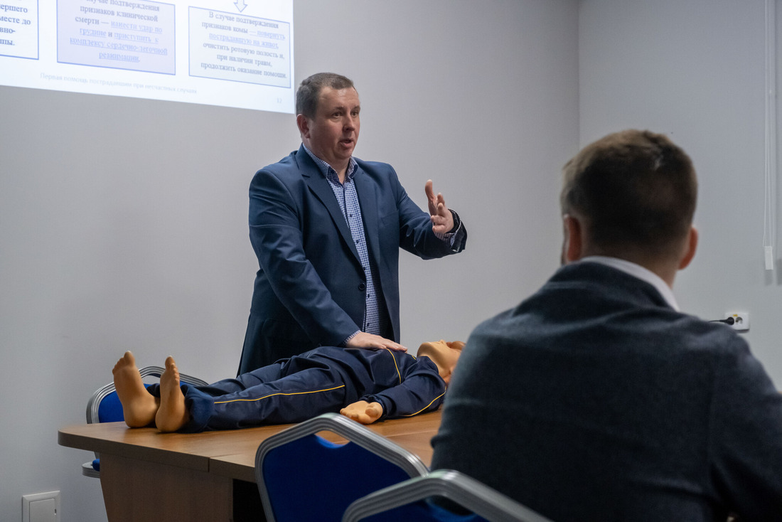 Практическое занятие по оказанию первой помощи пострадавшим при несчастных случаях