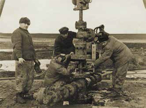 Первый ремонт скважины № 15 (подготовка к пуску в эксплуатацию). 1961 год
