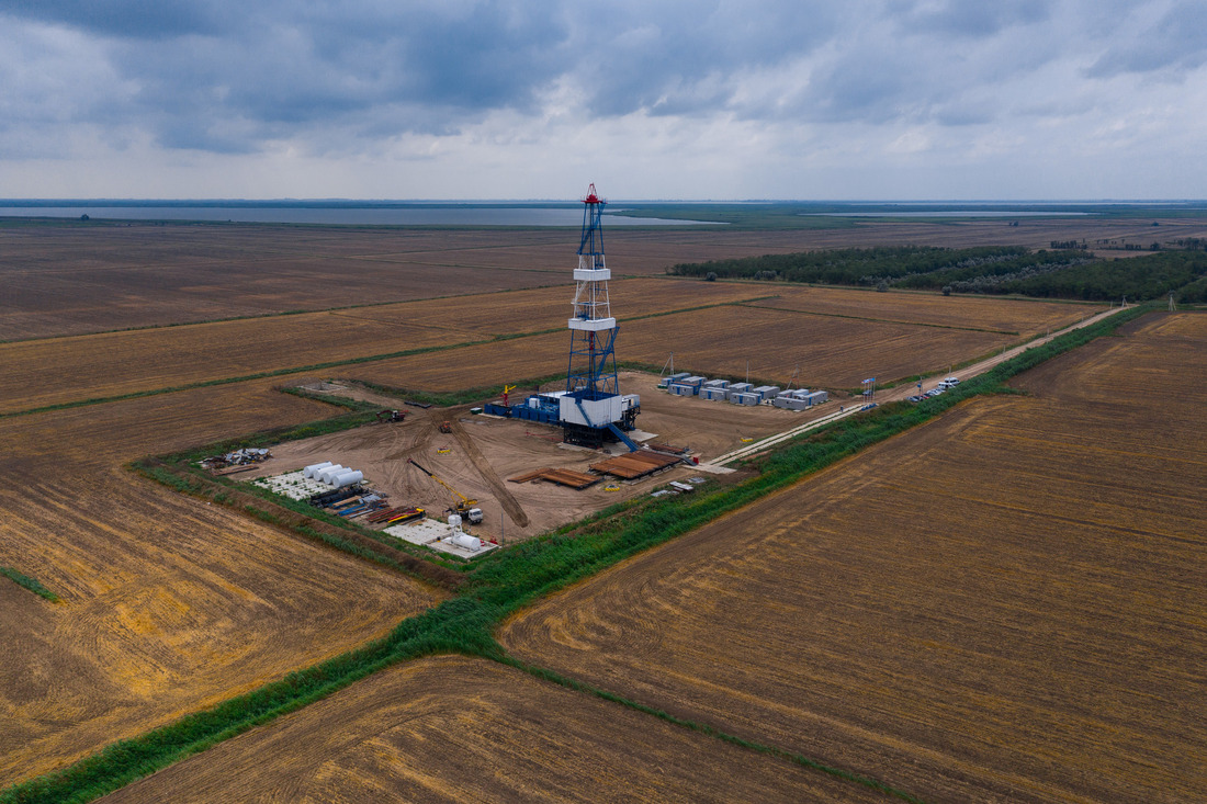 Поисковая скважина № 1 Западно-Варавенской площади