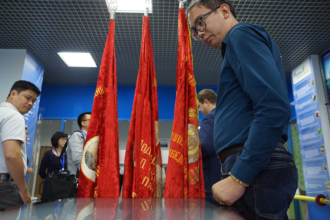 Делегация КНГ «Петровьетнам» во время стажировки в ООО "Газпром добыча Краснодар" посетила экспозицию