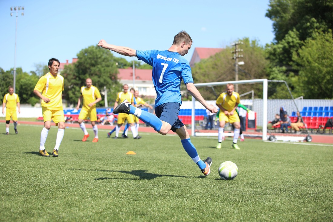 Погода в солнечном Краснодаре отлично располагала к футболу