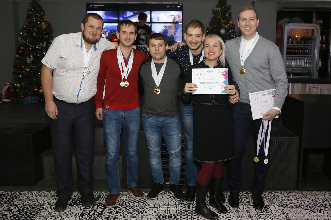 Победители турнира — команда "Криптонит"