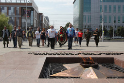 Торжественный митинг в Краснодаре