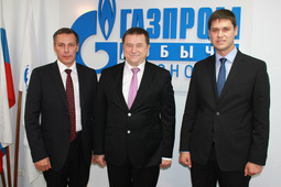 Слева-направо: Андрей Захаров, Сергей Хомяков, Сергей Алтухов