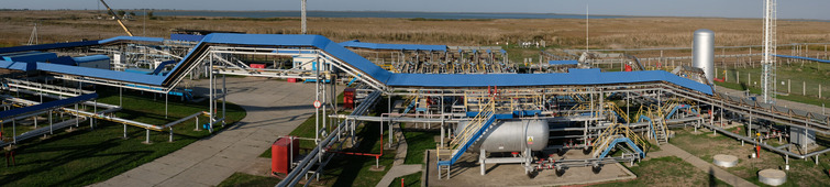 За 14 лет эксплуатации Установки подготовки газа — 500 (УПГ-500) в Славянском районе Краснодарского края было подготовлено к транспорту более 863,2 млн.м3 газа